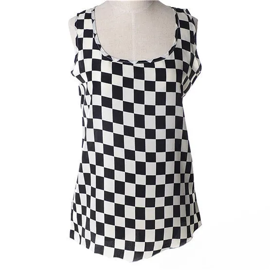 2018 Blouse Chiffon Women Tops blusas S-XXXL Print Multi Color plaid Dot Striped female Blouse Plus Size Top Base Shirt TS22
