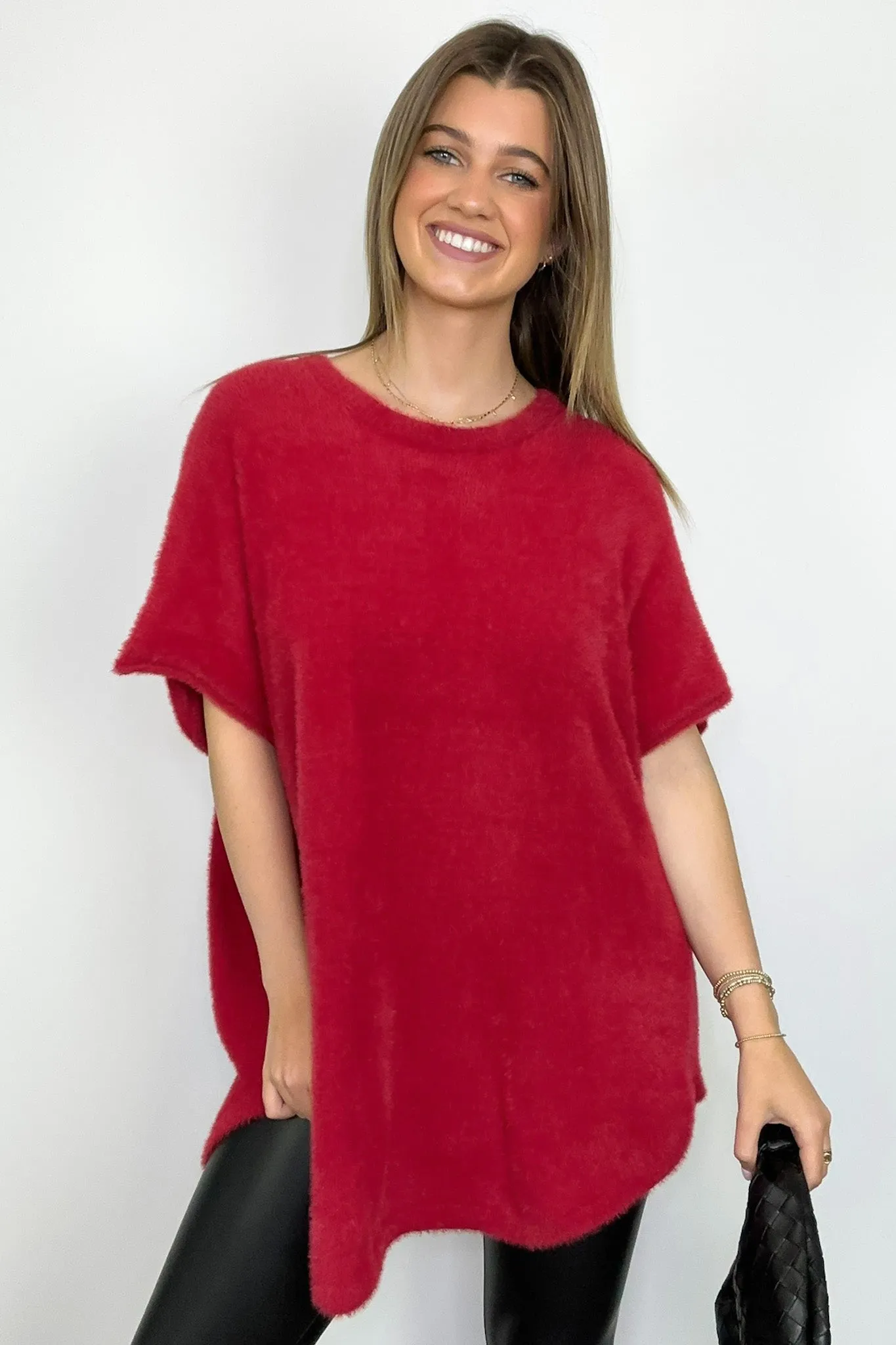 Admired Poise Mock Neck Knit Top - FINAL SALE