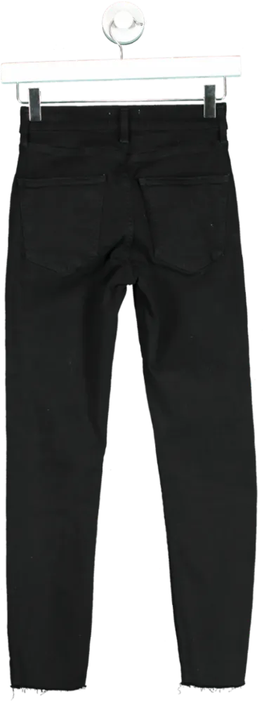 AGOLDE Black Sophie Crop Jeans Size 24