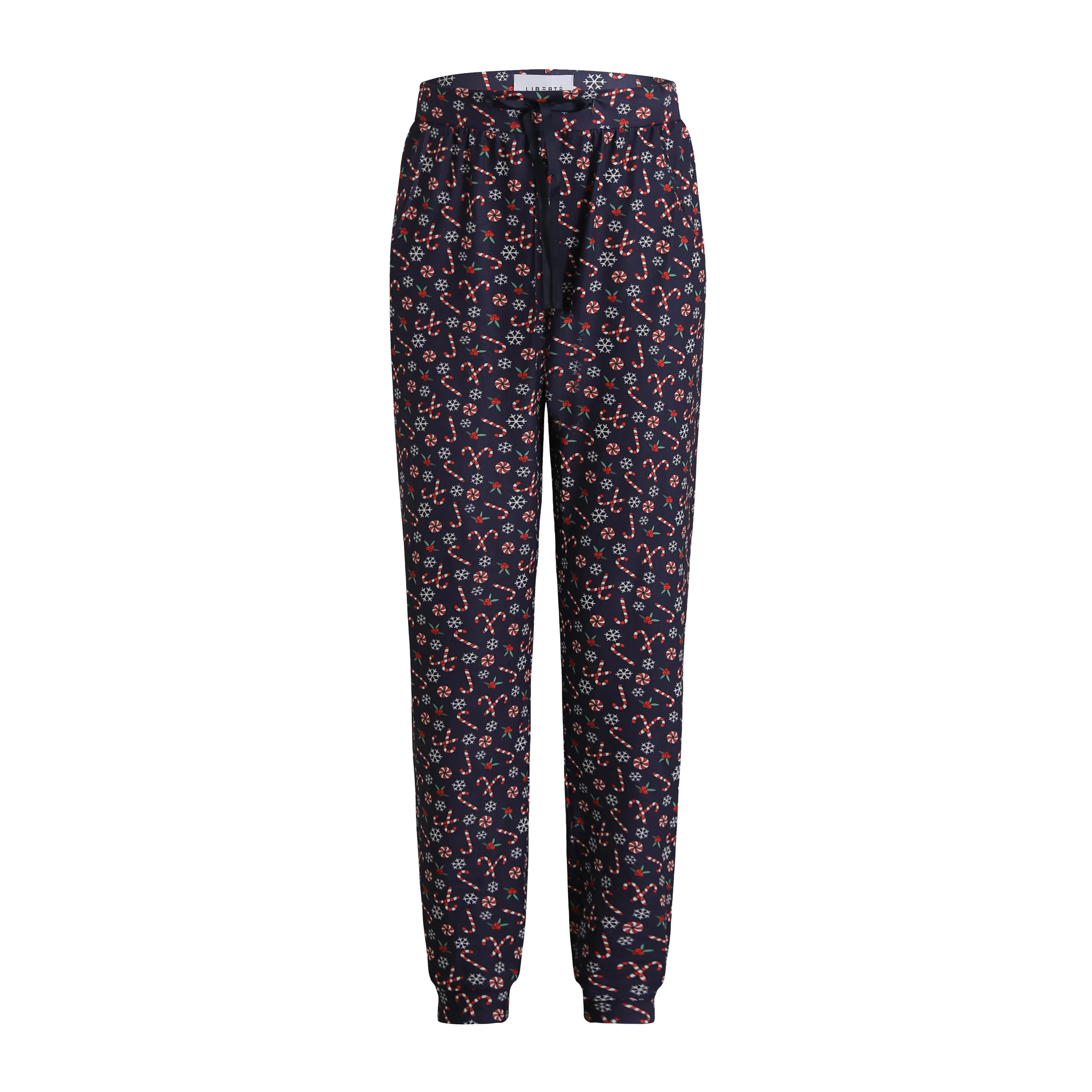 ALMA-PANTS - CANDYCANE NAVY