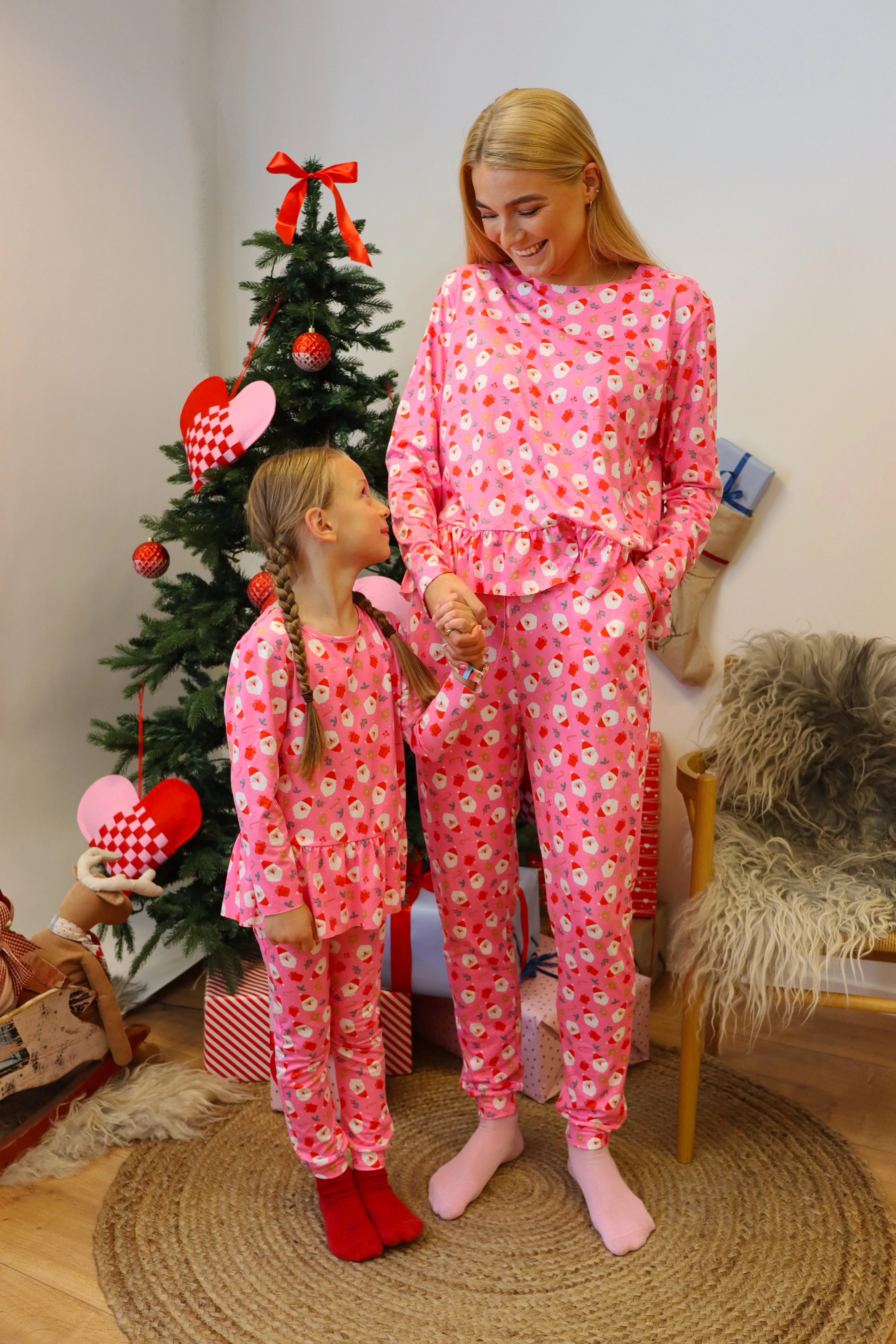 ALMA-PANTS - SANTA PINK