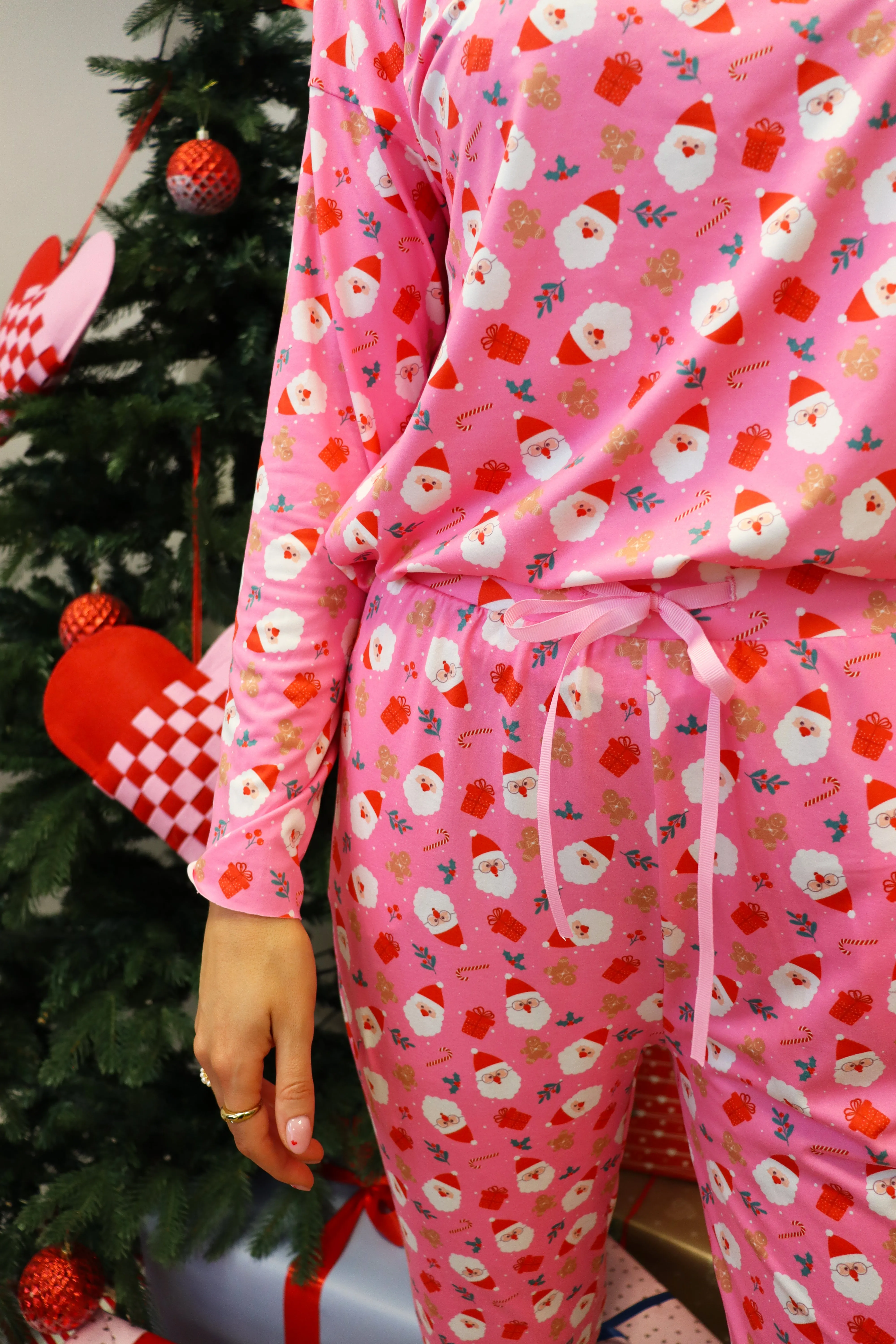 ALMA-PANTS - SANTA PINK