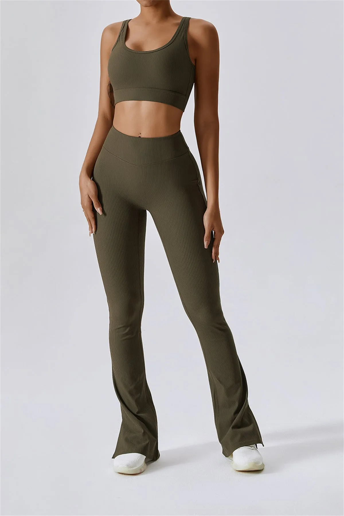Backless Crisscross Lace Up Cropped Tank Top