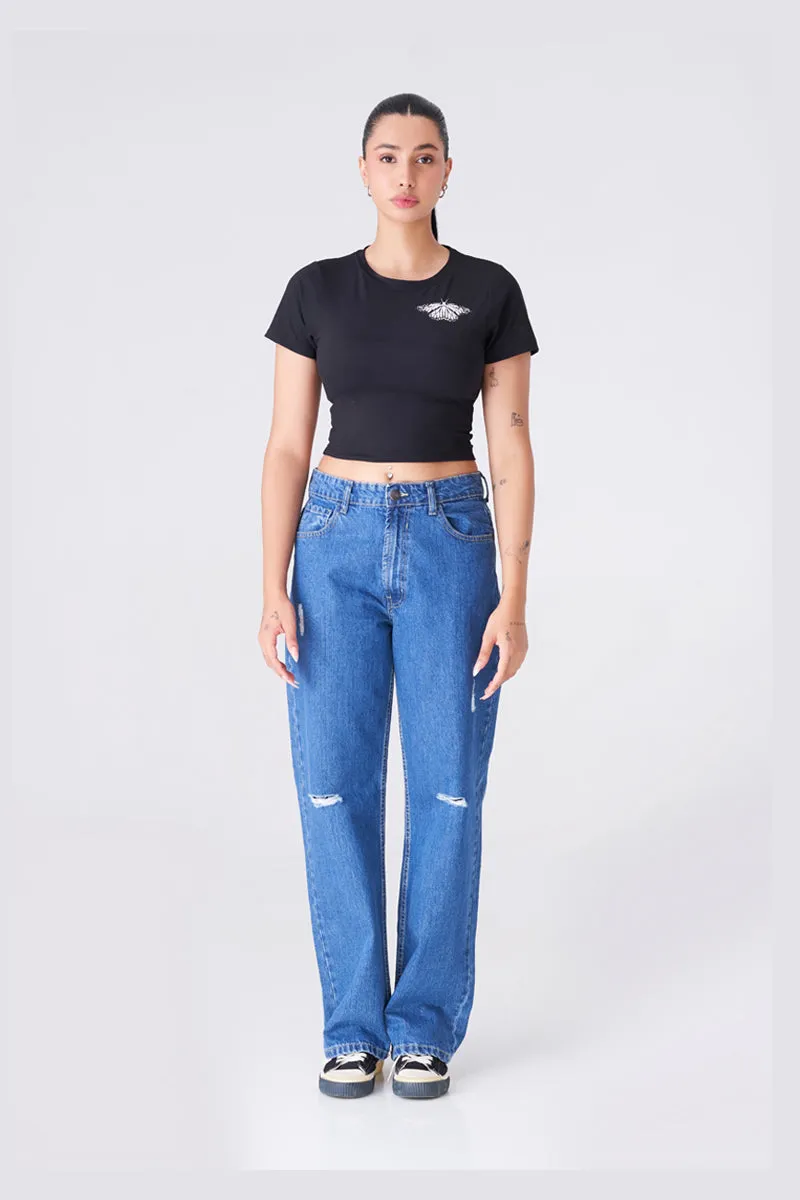 Black Crop Top – Versatile, Chic, and Comfortable