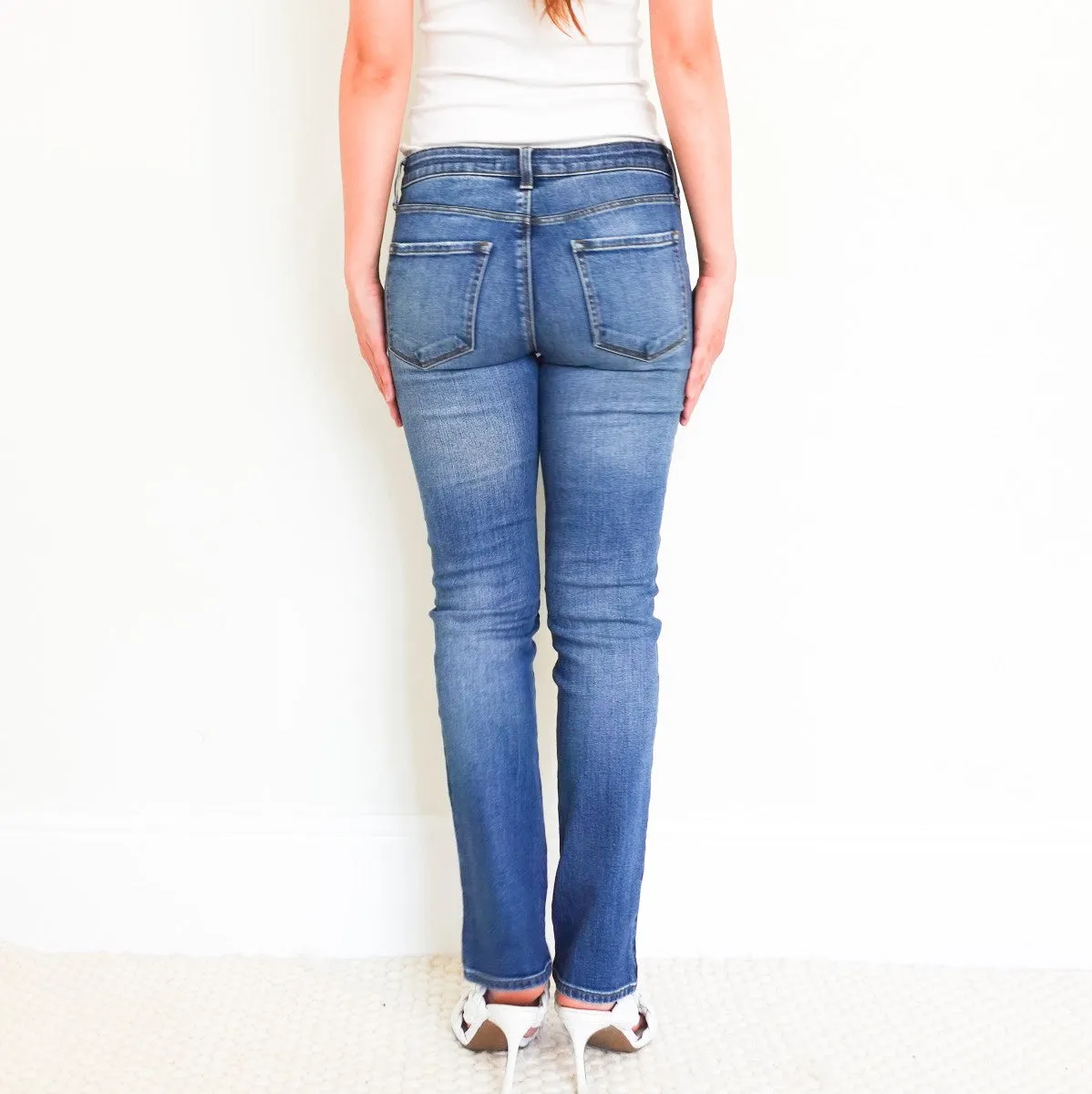 Blue wash skinny jeans RRP £250