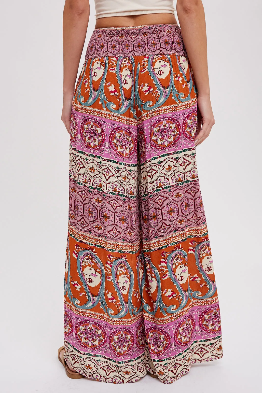 Boho Wide Leg Pants * on sale