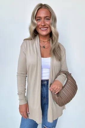 Chicest State Open Front Cardigan - FINAL SALE