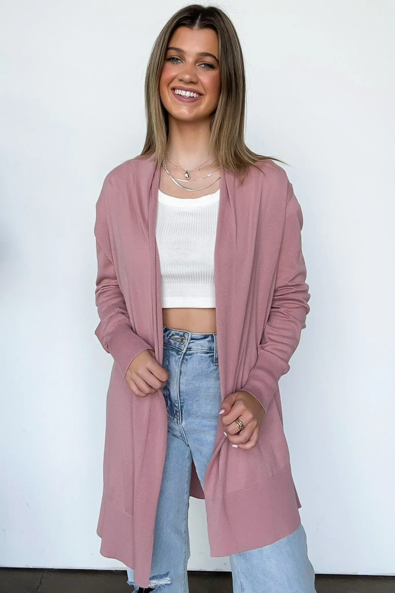 Chicest State Open Front Cardigan - FINAL SALE