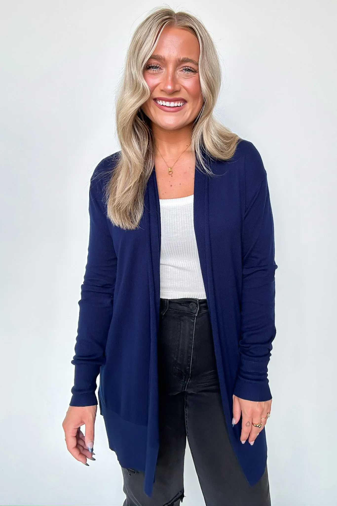 Chicest State Open Front Cardigan - FINAL SALE