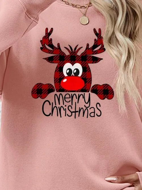 Christmas Cheer Festive Graphic Sweatshirt