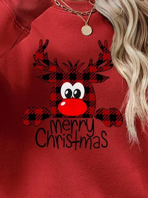 Christmas Cheer Festive Graphic Sweatshirt