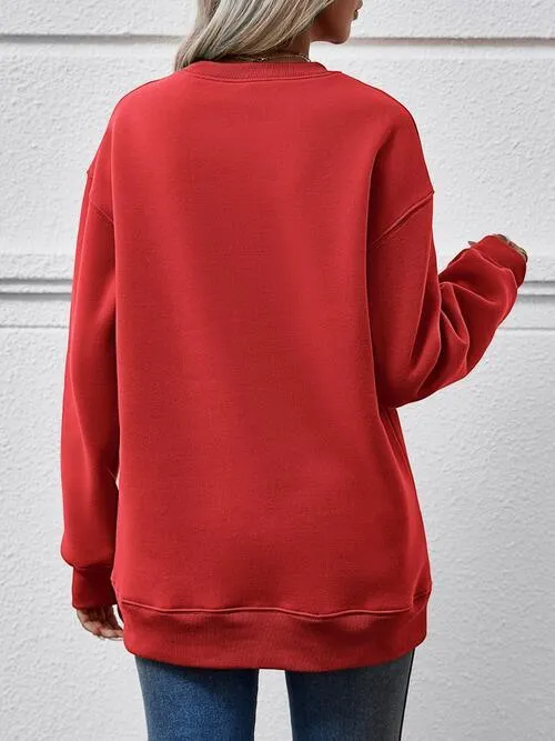 Christmas Cheer Festive Graphic Sweatshirt