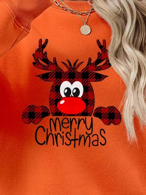 Christmas Cheer Festive Graphic Sweatshirt