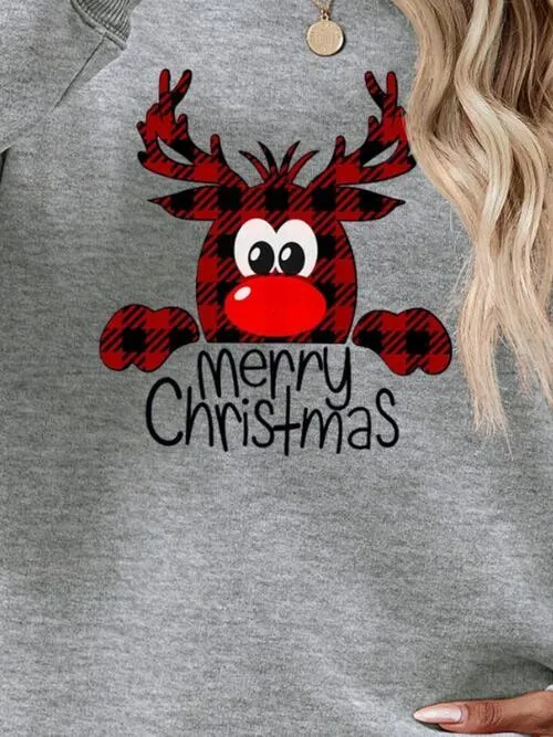 Christmas Cheer Festive Graphic Sweatshirt