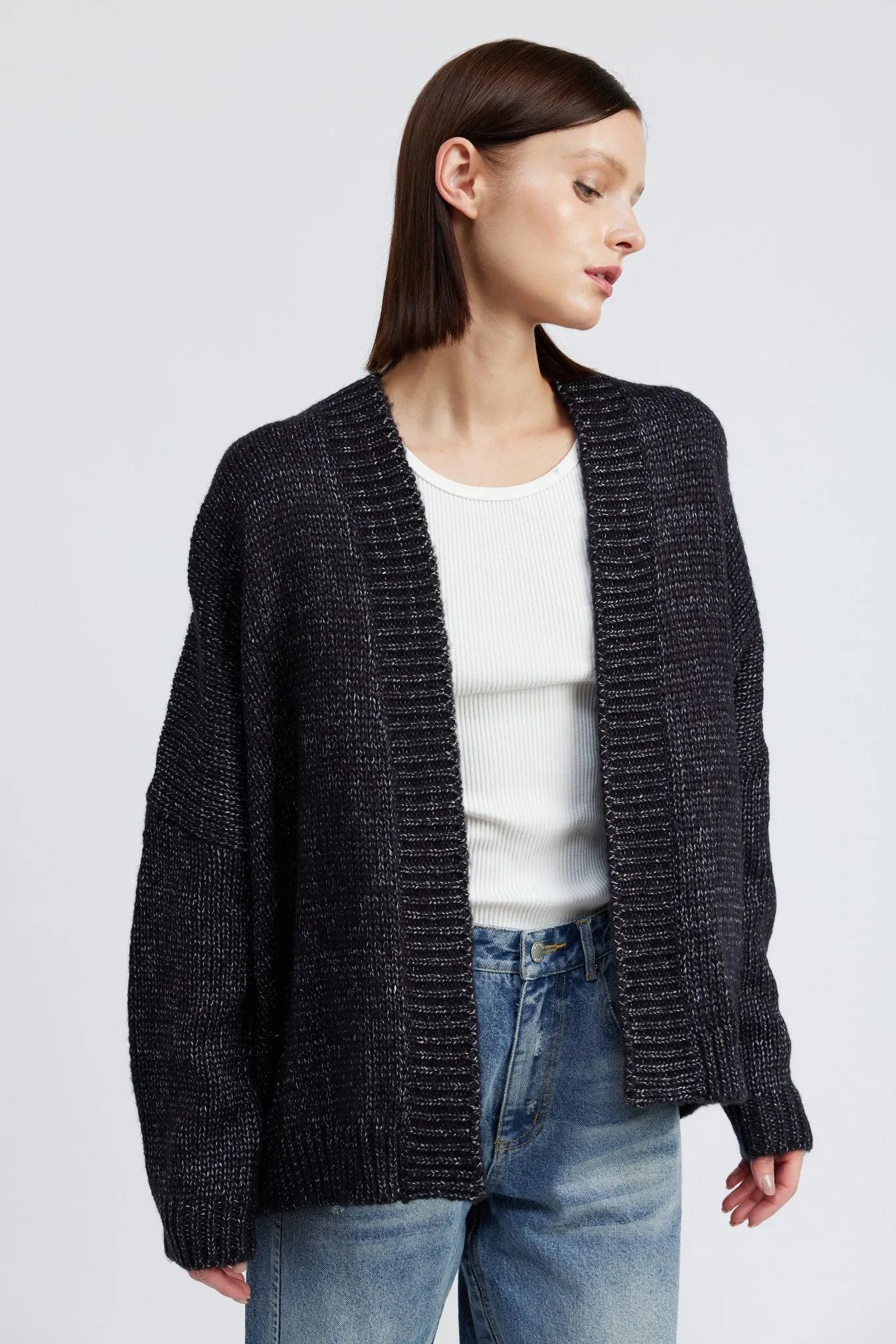 Cozy Oversized Knit Cardigan