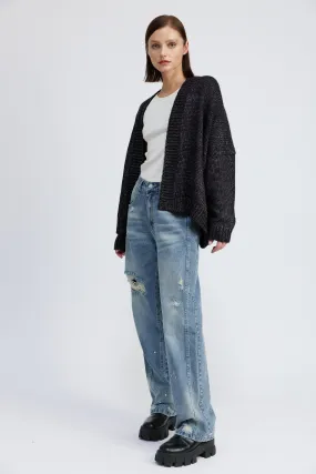 Cozy Oversized Knit Cardigan