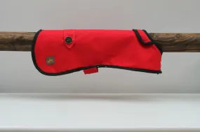 Dog Coat (Red Waxed cotton)