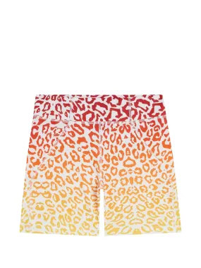 Ekon Print Short Tights / Leo Reflect Sunset