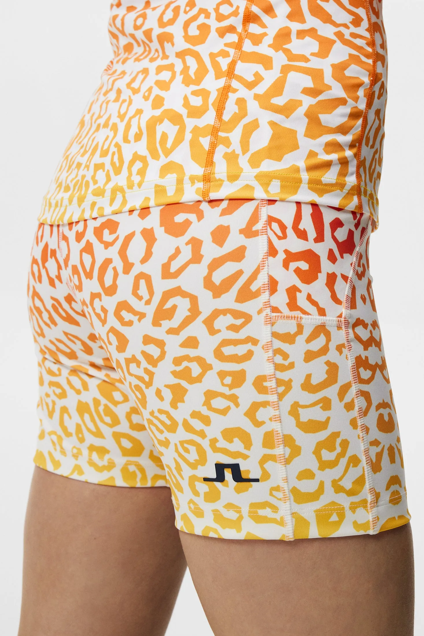 Ekon Print Short Tights / Leo Reflect Sunset