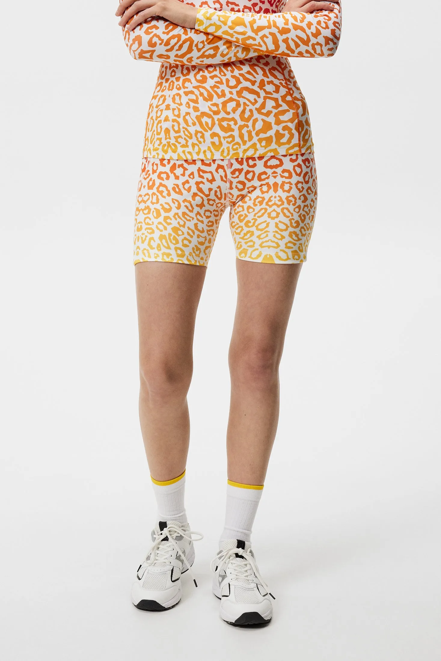 Ekon Print Short Tights / Leo Reflect Sunset