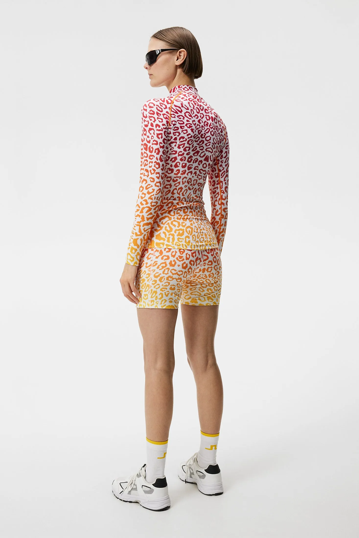 Ekon Print Short Tights / Leo Reflect Sunset