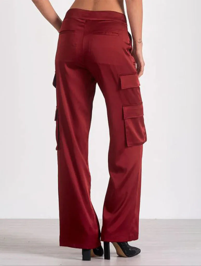 Elan Nora Maroon Pants