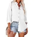 FashionSierra - Oversize Turn Down Collar Elegant Blouses