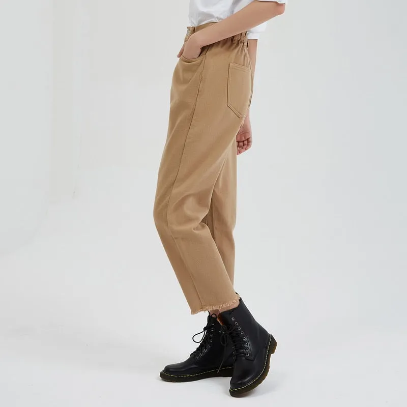 FashionSierra - Women's Stylish Solid Casual Pants