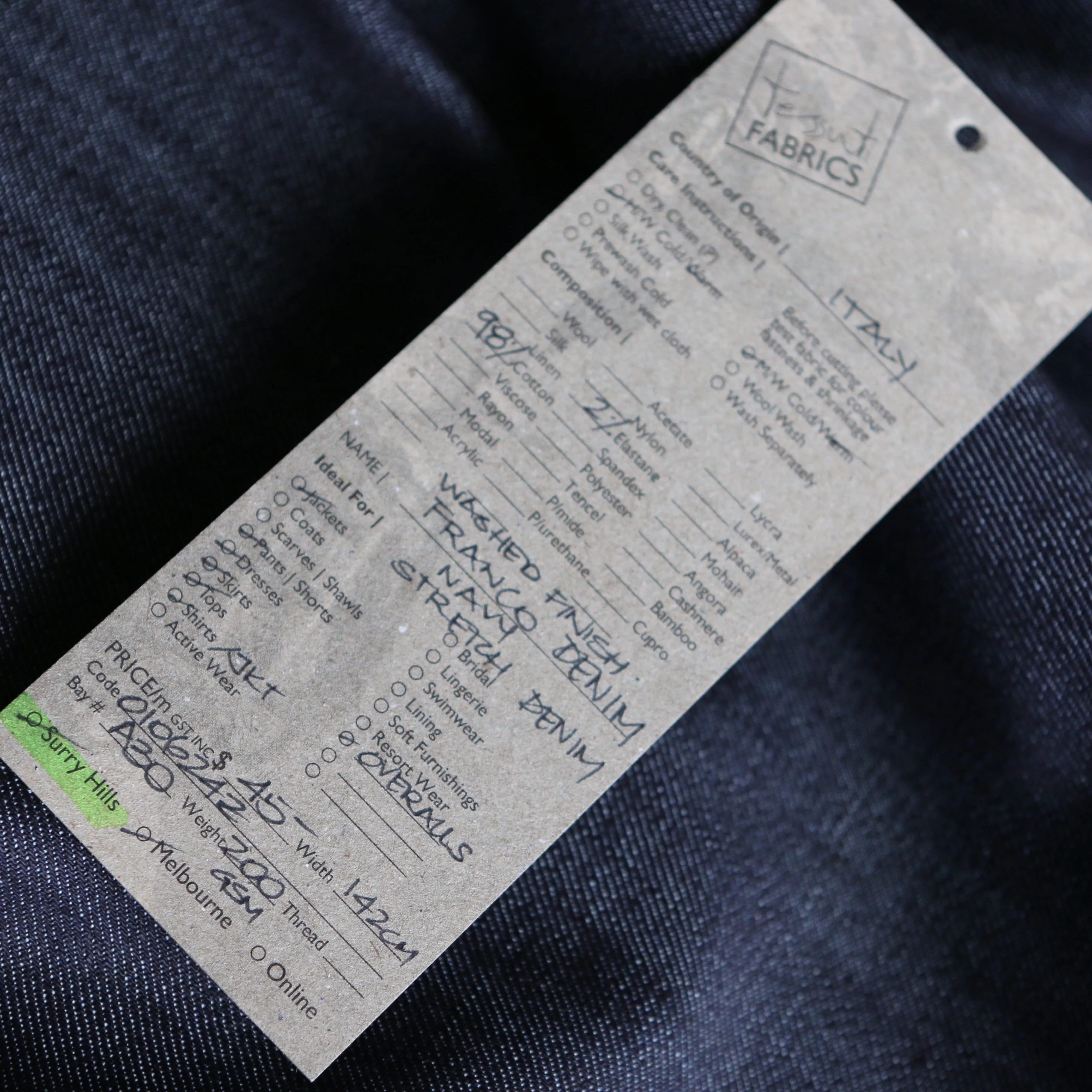Franco Denim - Stretch Denim