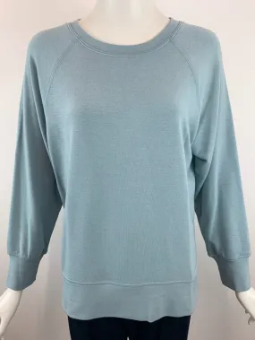French Terry Sweatshirt - Silver Blue