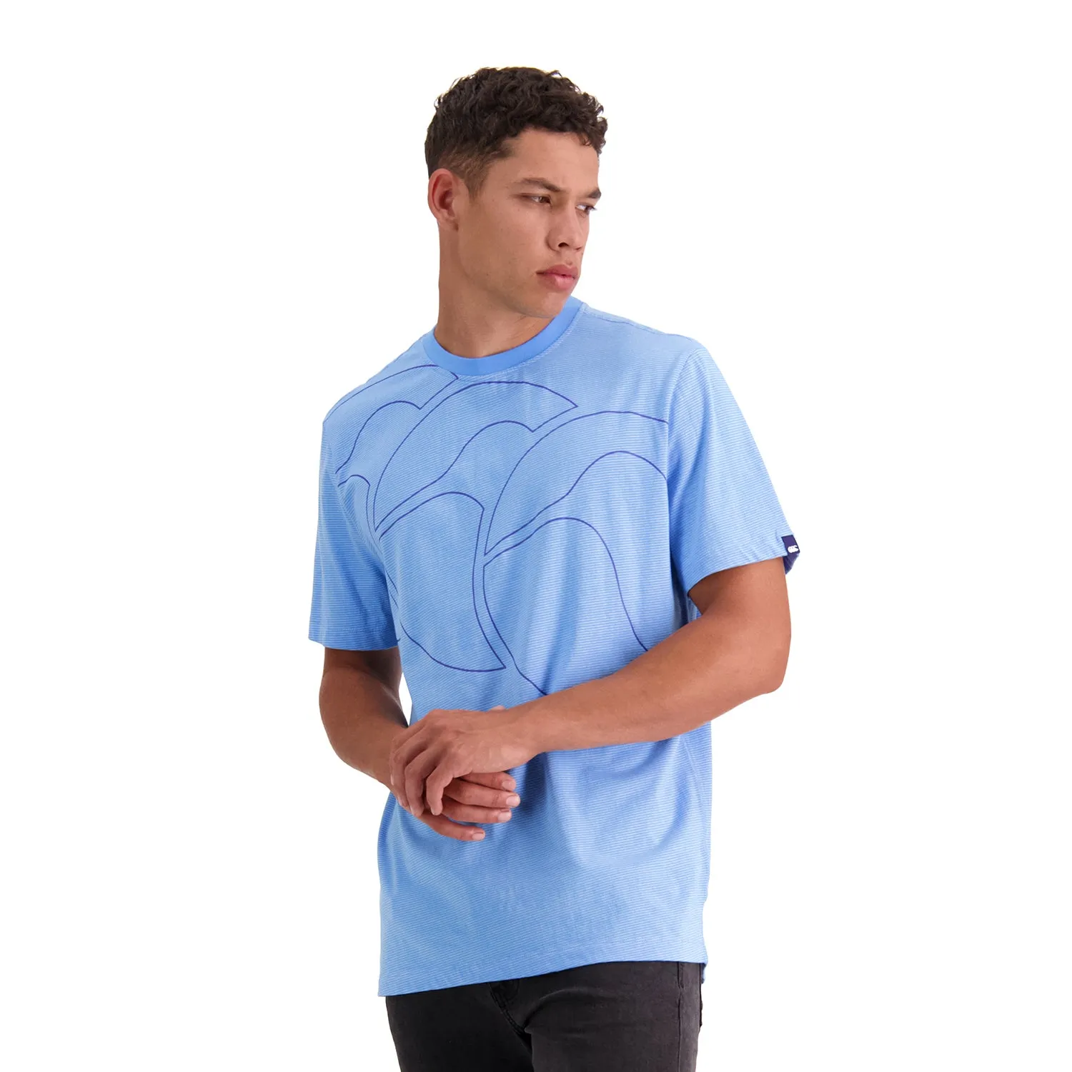 Fundamental Micro Stripe Tee H2 22