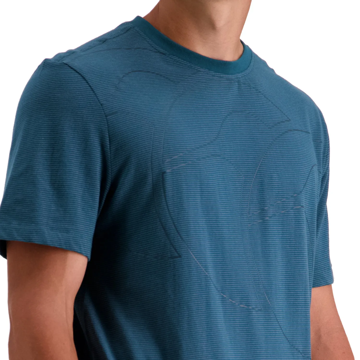 Fundamental Micro Stripe Tee H2 22