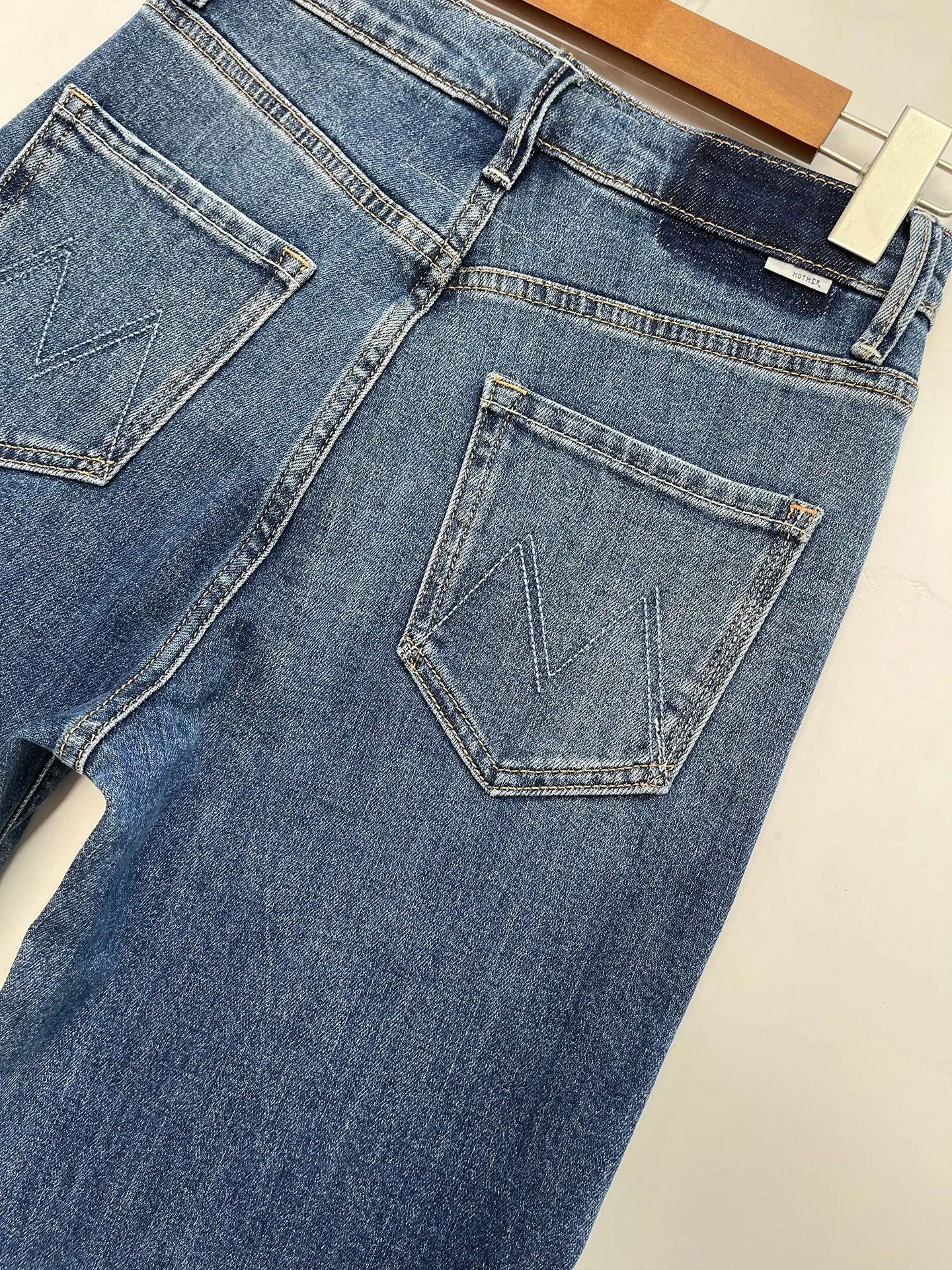 High Waist Women's Versatile Straight Jeans