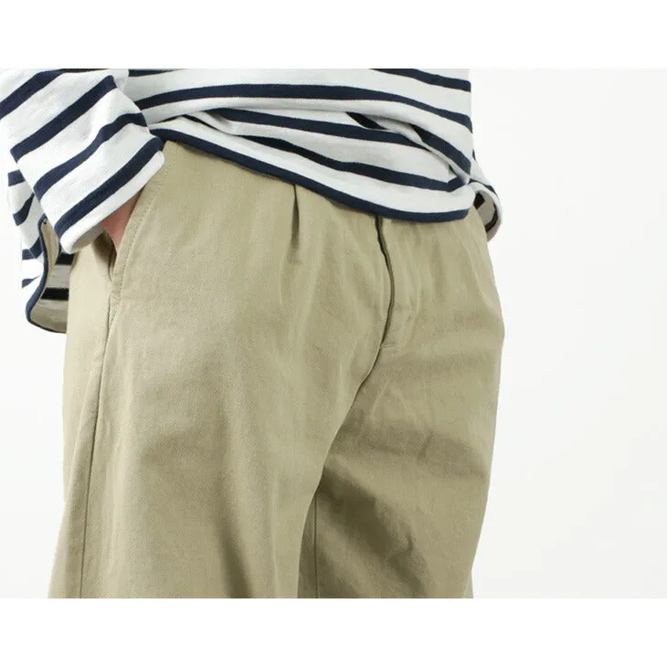 JAPAN BLUE JEANS / RJB8020  12oz selvedge chino 1-tuck wide trousers