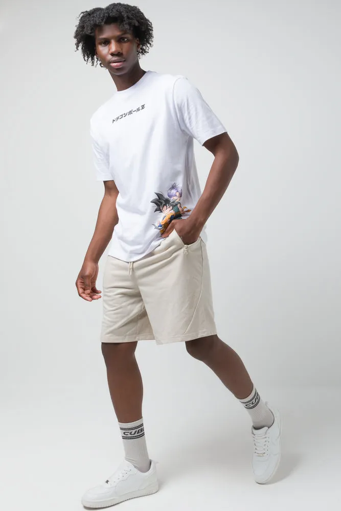 Knit Shorts Beige