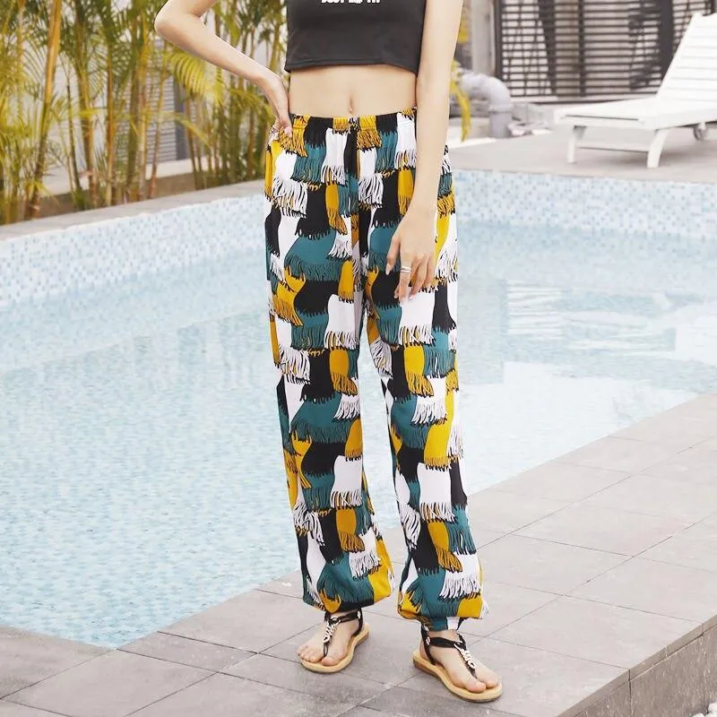 Korean Pants Blue Beauty