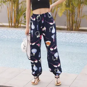 Korean Pants Blue Beauty