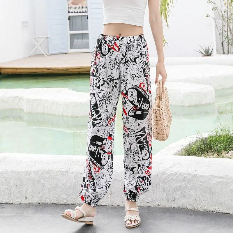 Korean Pants Blue Beauty