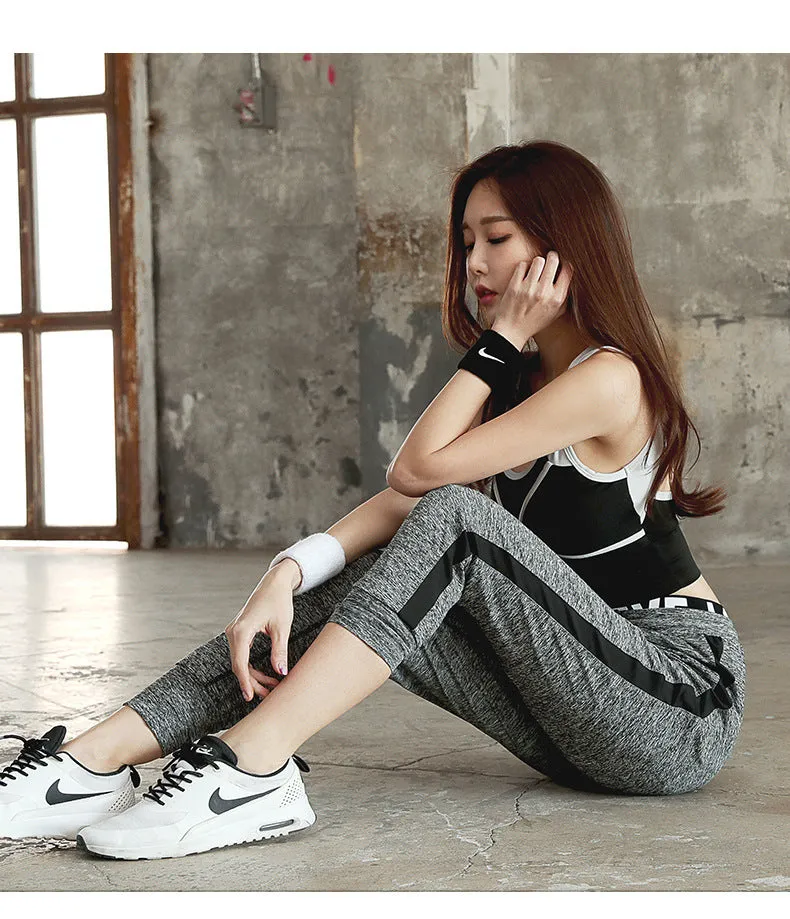 Korean Yoga Women Fitness Innerwear Breathable Quick Dry Tank Top Jogging Sporty Activewear