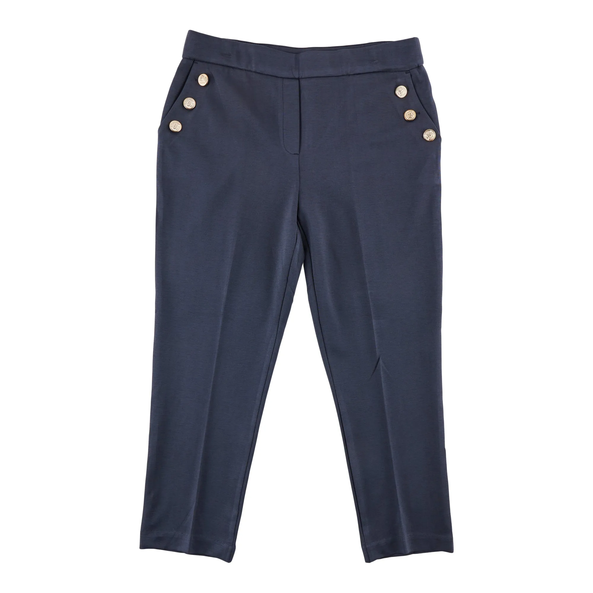 lily morgan Women's Sailor Button Ponte Pants