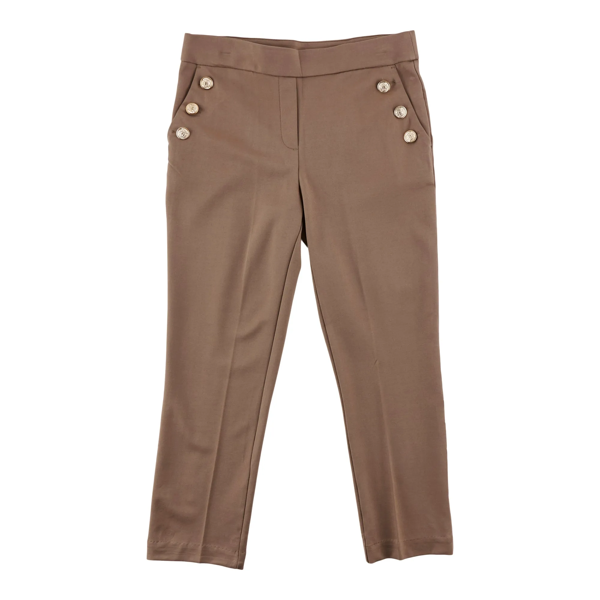 lily morgan Women's Sailor Button Ponte Pants