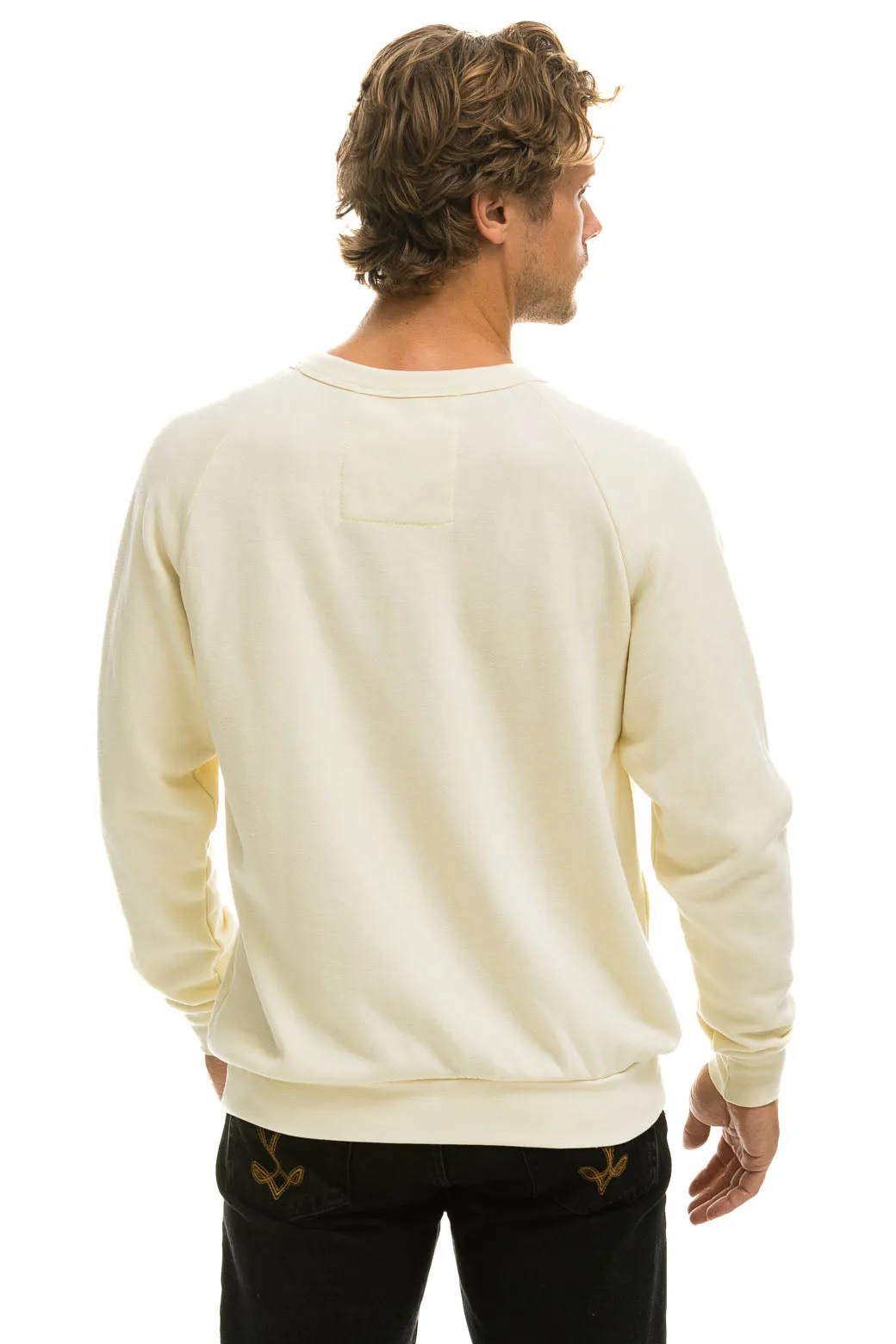 LOGO SWEATSHIRT - VINTAGE WHITE