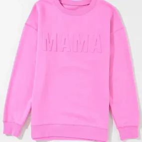 Mama Pink Puff Crewneck
