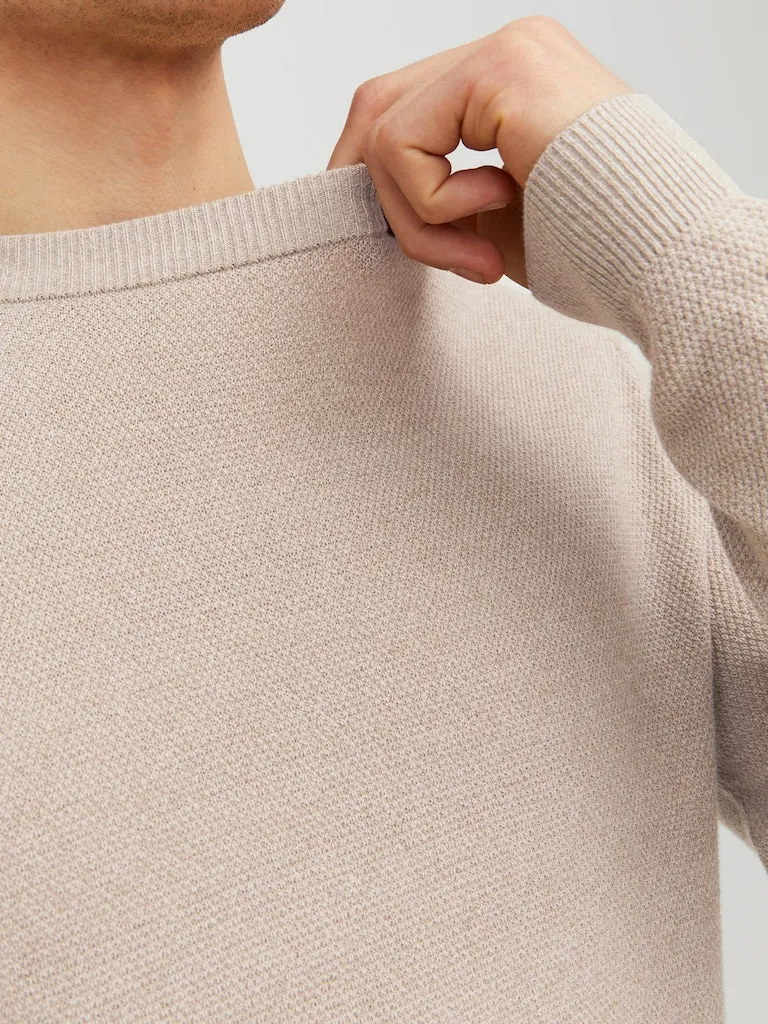 Marcus Knit Crewneck - Oatmeal