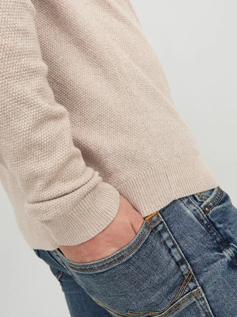 Marcus Knit Crewneck - Oatmeal