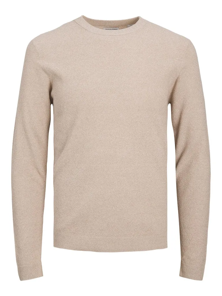 Marcus Knit Crewneck - Oatmeal