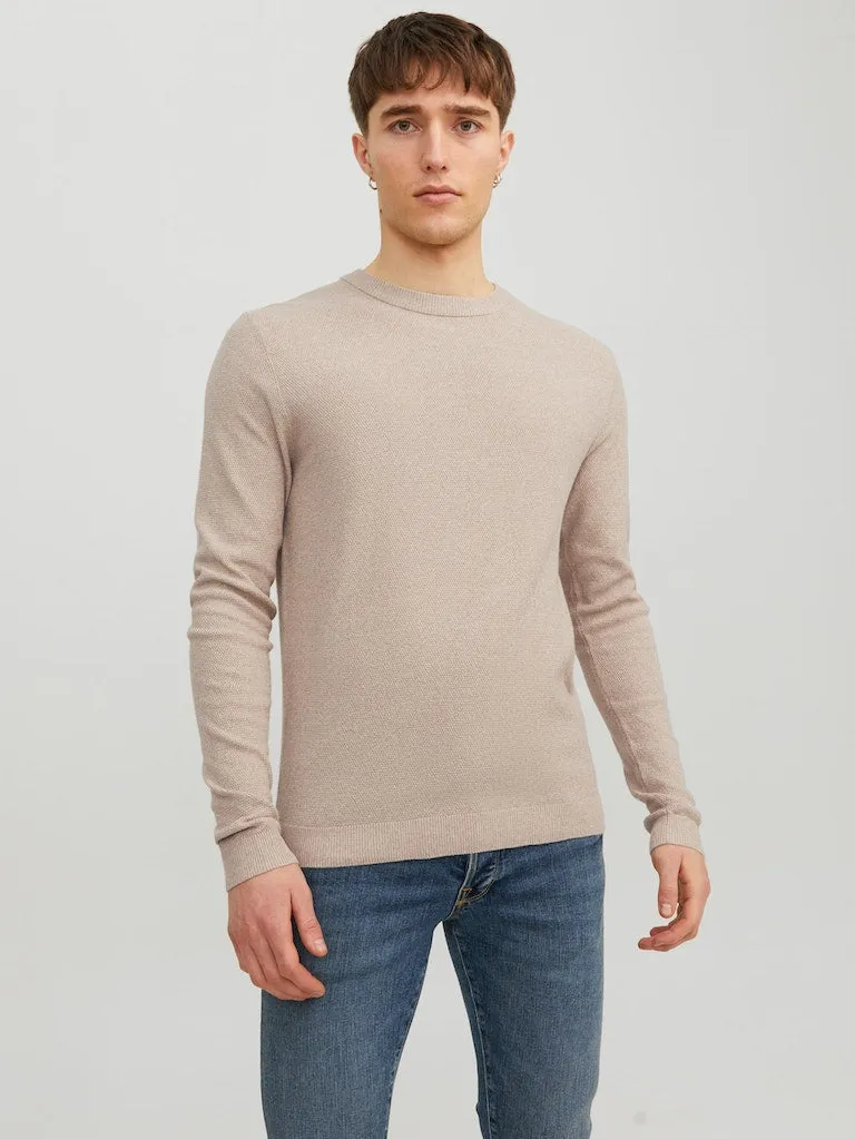 Marcus Knit Crewneck - Oatmeal