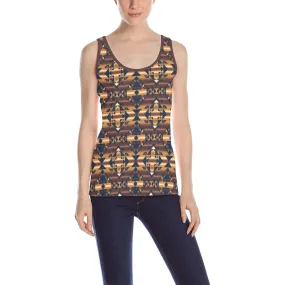 Marron Cloud Tank Top for Women