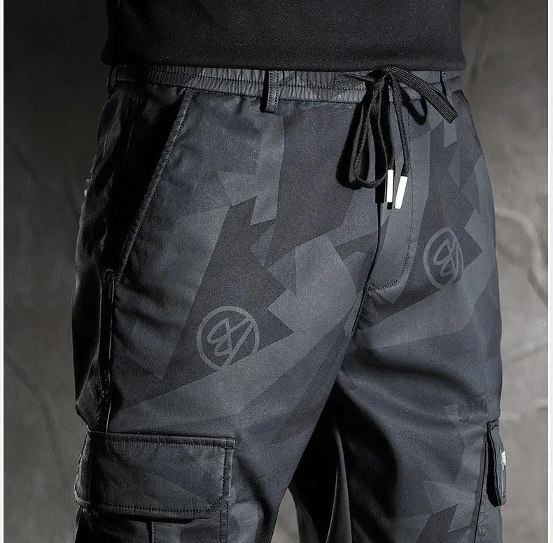 Men's Camouflage Streetwear Designer Cargo Pants