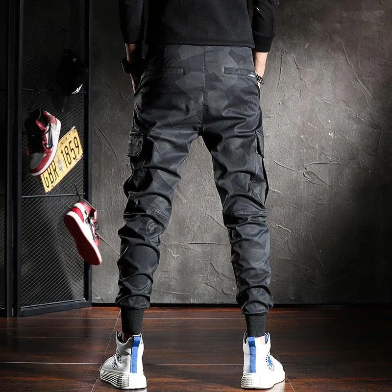 Men's Camouflage Streetwear Designer Cargo Pants